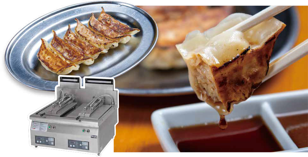 餃子は高注文、高粗利率&自動オペレーション